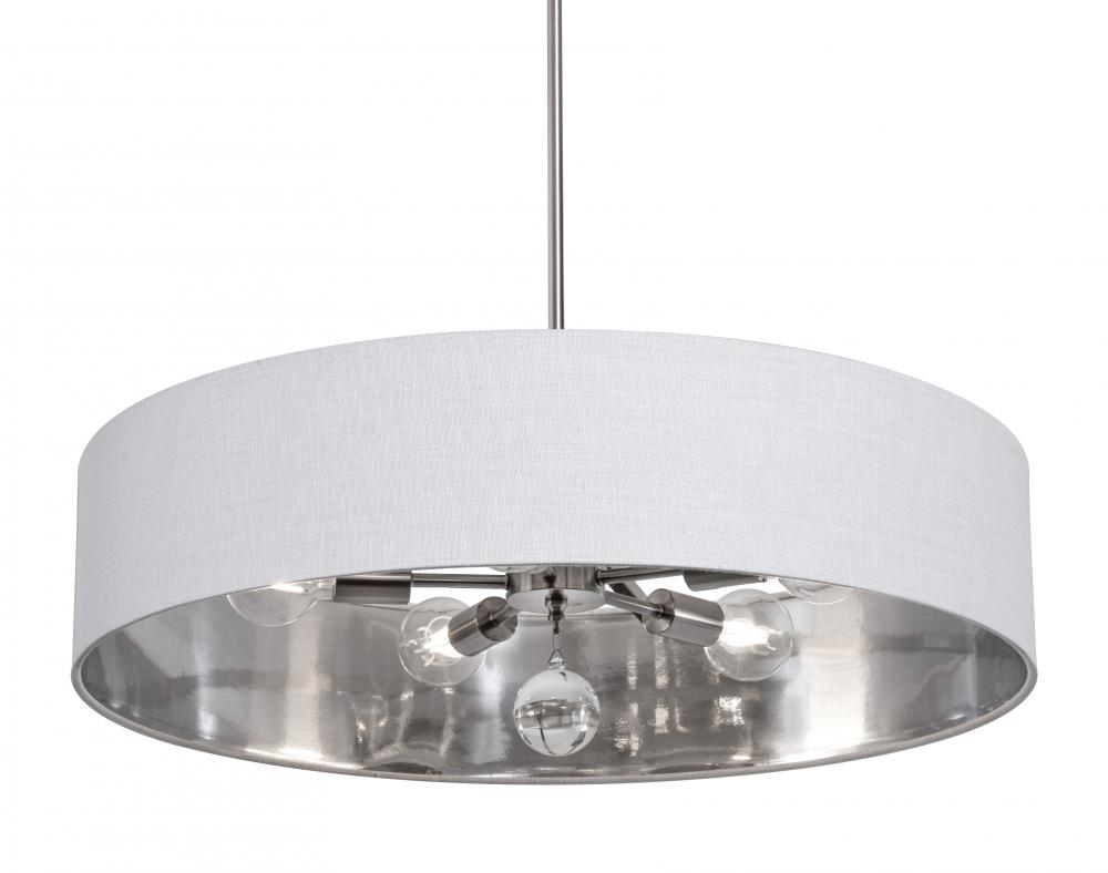 Celine Pendant 30'' Medium Base SN - WHSL shade