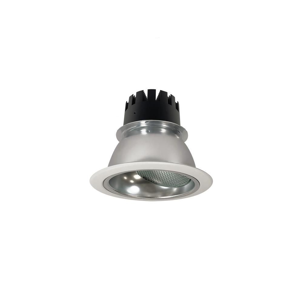 4" Sapphire III Round Wall Wash Reflector, 1500lm, 3000K, Flood Optic, Diffused Clear