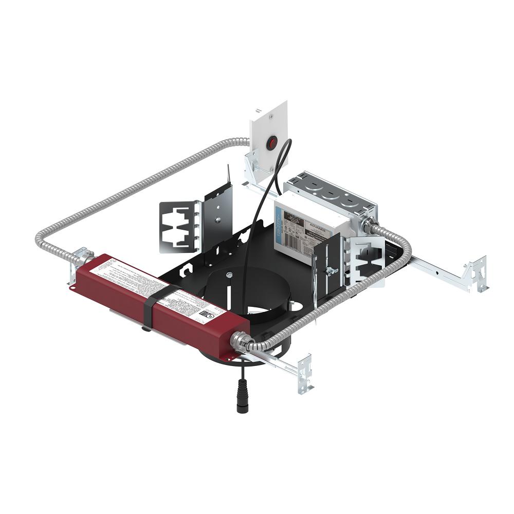 4" Sapphire III Non-IC New Construction Housing w/ Remote Test Switch EM Driver, 26W / 2500lm,