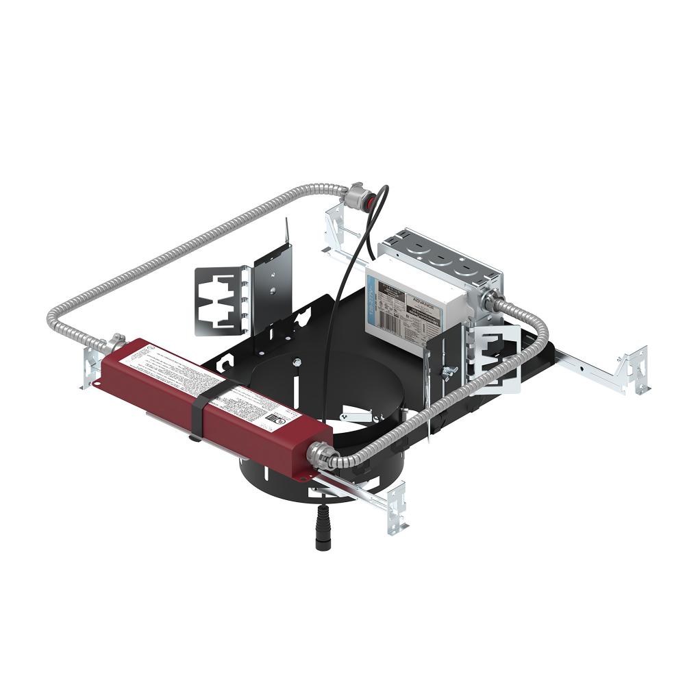 6" Sapphire III Non-IC New Construction Housing w/ Integral Test Switch EM Driver, 46W / 4500lm,