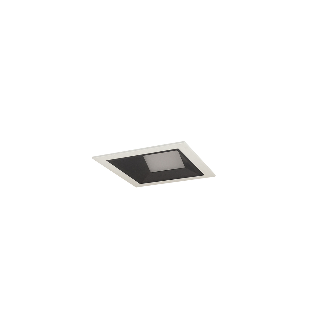 Iolite MLS 1-Head Trim Kit, MPW Flange, 3000K, 1000lm, Black Wall Wash Trim