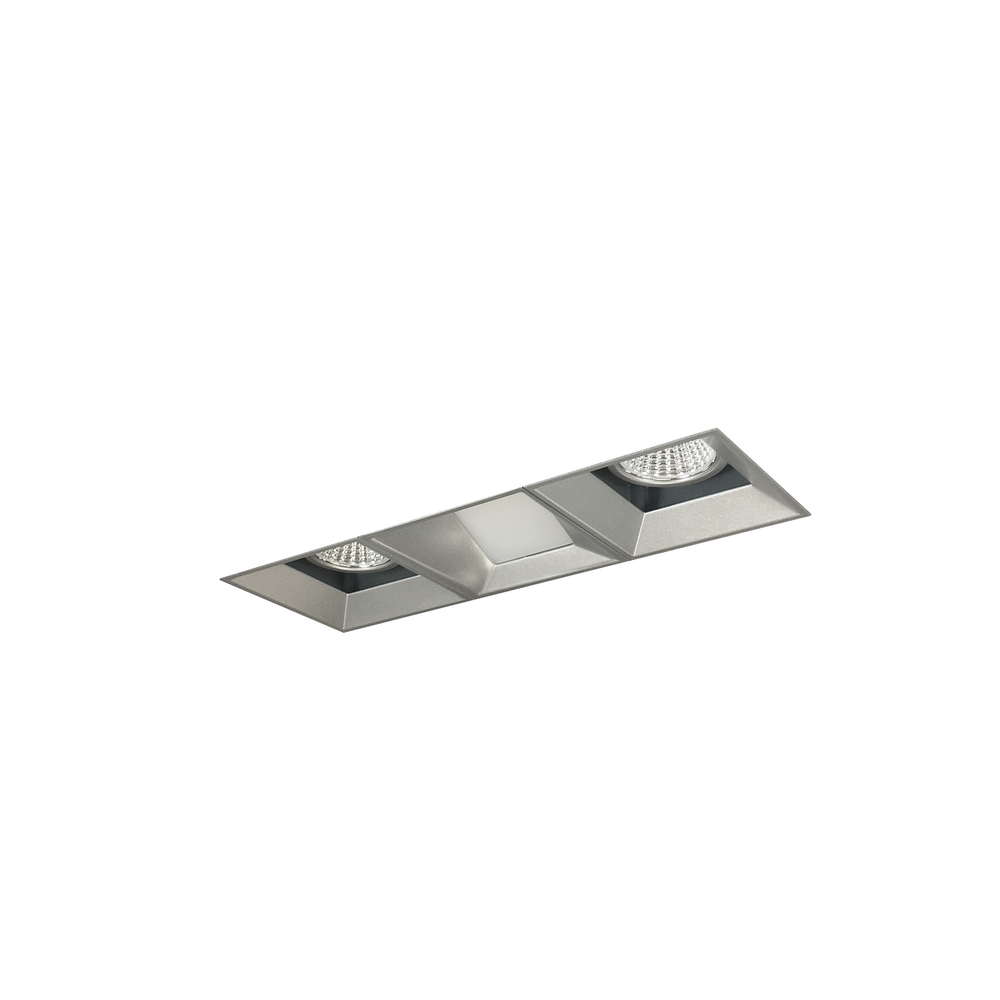 Iolite MLS 3-Head Trimless Reflector Kit, 2700K, 1000lm, Haze Fixed Downlt./Wall Wash Trims