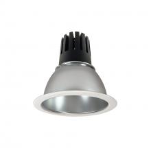 Nora NC3-61L340NDMPW - 6" Sapphire III Round Open Reflector, 2500lm, 4000K, Narrow Flood Optic, Diffused Clear