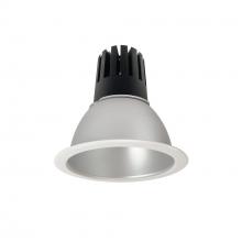 Nora NC3-61L340FHZMPW - 6" Sapphire III Round Open Reflector, 2500lm, 4000K, Flood Optic, Haze Reflector/Matte Powder