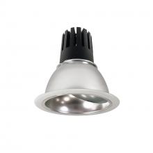 Nora NC3-66L435FDMPW - 6" Sapphire III Round Wall Wash Reflector, 3500lm, 3500K, Flood Optic, Diffused Clear
