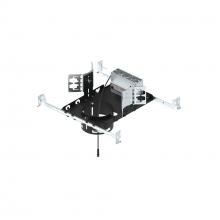 Nora NCH3-4L1P01 - 4" Sapphire III Non-IC New Construction Housing, 13W / 900lm, 120V Input, Phase Dimming