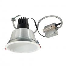 Nora NCR3-81L440FP01MPW - 8" Sapphire III Retrofit, Matte Powder White Reflector/Matte Powder White Flange, 120V; Phase