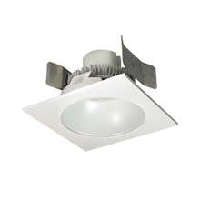 Nora NLCBC2-55340WW/A - 5" Cobalt Click Square Retrofit Reflector with Round Aperture, 750lm / 10W, 4000K, White