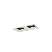 Nora NMIOTL-12-NF-FF-CDX-10-BMPW - Iolite MLS 2-Head Trimless Reflector Kit, Comfort Dim, 800lm, Black/MPW Fixed Downlt. Trims