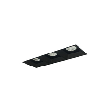 Nora NMIOTL-13-NF-FFF-50X-10-B - Iolite MLS 3-Head Trimless Reflector Kit, 5000K, 1000lm, Black Fixed Downlt. Trims