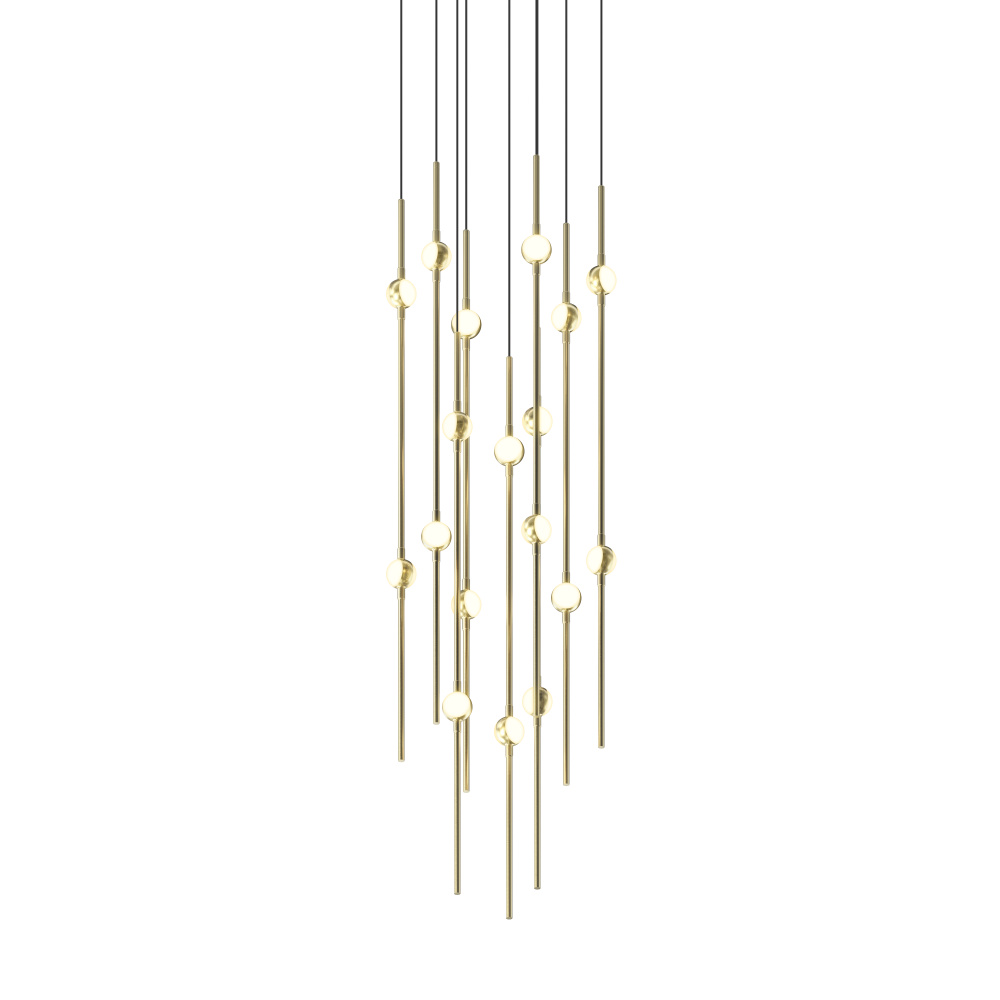 Aries 12" Round LED Pendant (2700K)