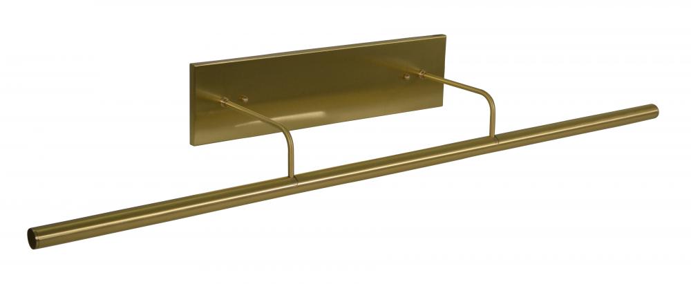 Direct Wire Slim-Line LED 43" Satin Brass Plug-In Picture Lights