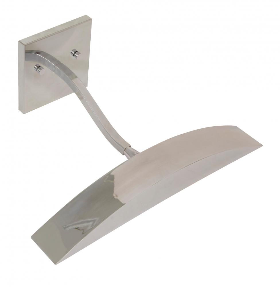 14" Direct Wire Ultra-Wide Plug-In Picture Lights in Chrome