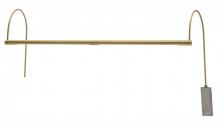 House of Troy USLEDZ28-51 - Ultra Slim-Line 28" LED Satin Brass Plug-In Picture Lights