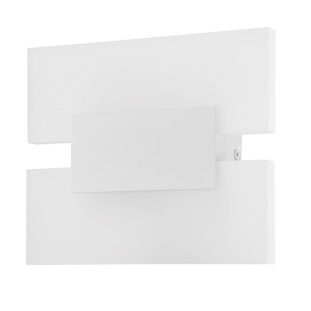 1 LT LED Wall Light w/ White Finish & Satin Acrylic Shade