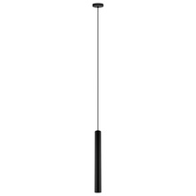 Eglo 62548A - 1 LT Cylinder Pendant w/ Matte Black Finish