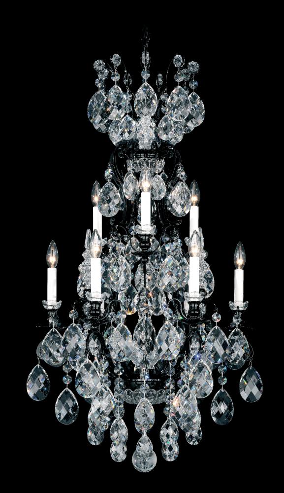 Renaissance 10 Light 120V Chandelier in Heirloom Gold with Crystals from Swarovski®