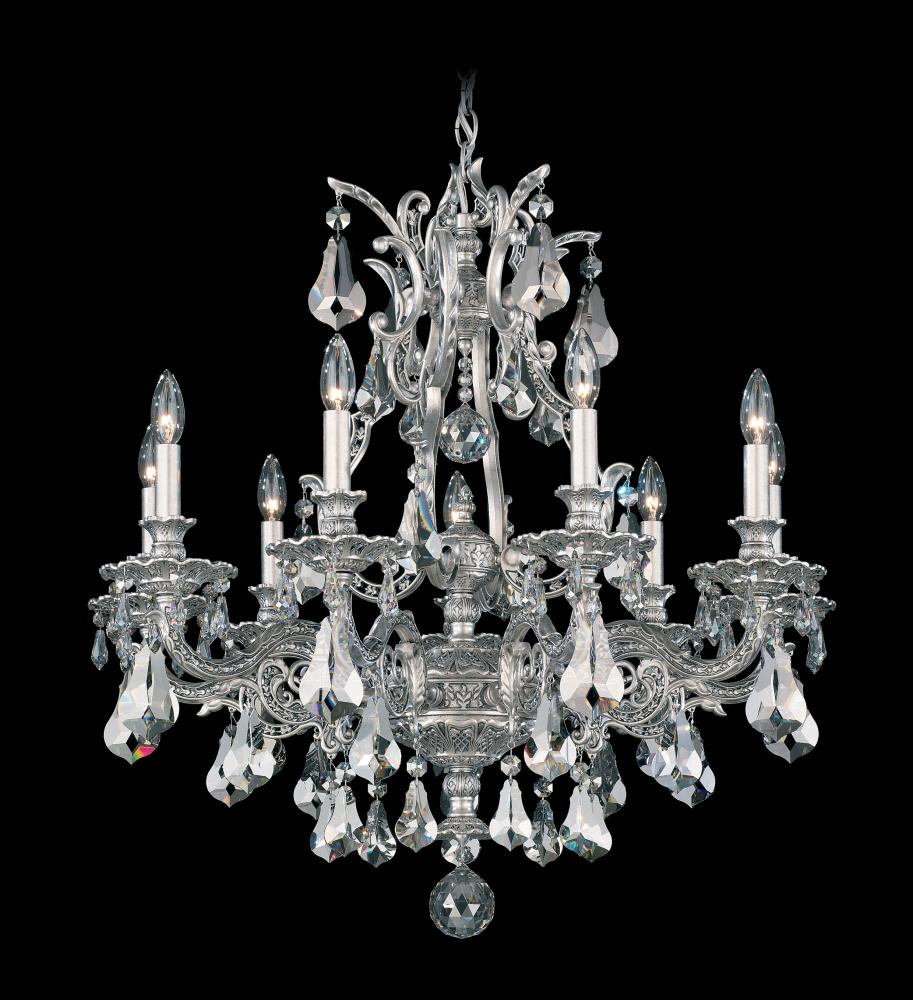 Sophia 9 Light 120V Chandelier in Heirloom Gold with Crystals from Swarovski®