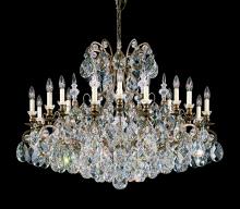 Schonbek 1870 3792-76S - Renaissance 19 Light 120V Chandelier in Heirloom Bronze with Crystals from Swarovski®