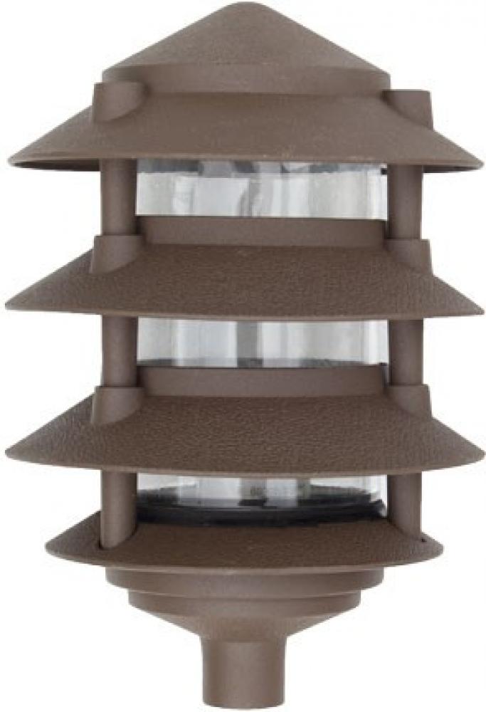 PAGODA FIX 4 TIER 6" TOP 1/2" BASE INCAND 120V