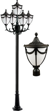 RACHEL POST FIVE LIGHT FIX 5 X LED 9W 85-265V