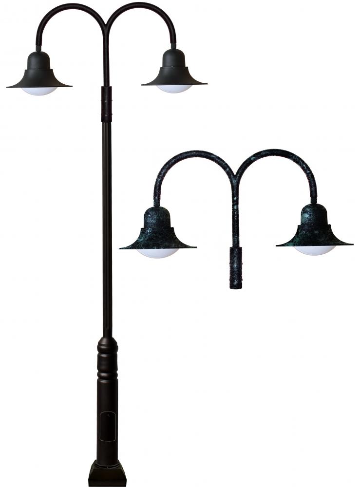 DROP LIGHT POST FIX 2 X 70W MH MT