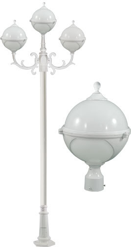 NATALIE POST THREE LIGHT FIX 3X9W LED G24 85-265V