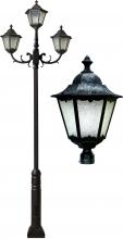 Dabmar GM8126-VG-MT - CAST ALUM LANTERN LIGHT FIX 3 X 70W MH MT