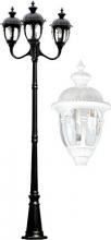 Dabmar GM9303-LED16-W - THREE HEAD POST FIX LED 16W 120V