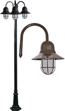 Dabmar GM9913-LED16-BZ - MARQUEE POST THREE LIGHT FIX LED 16W 120V