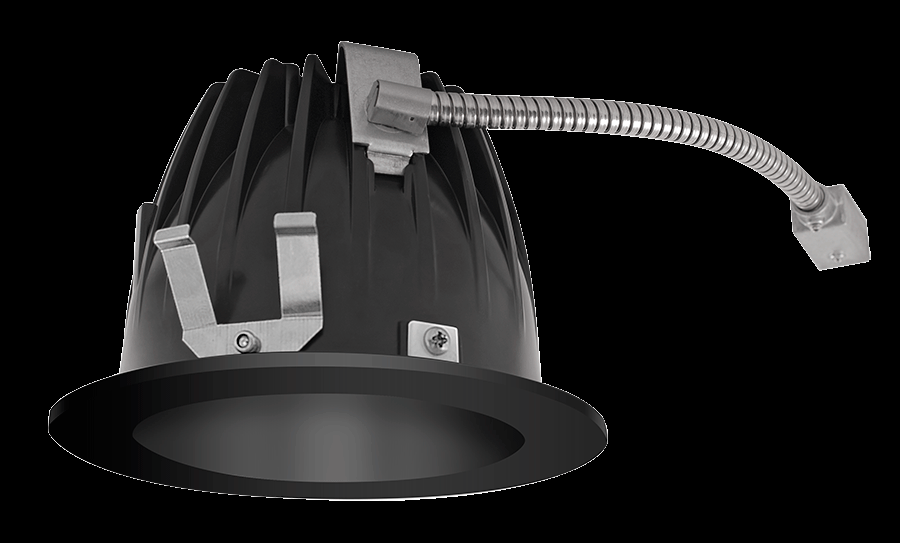 RECESSED DOWNLIGHTS 12 LUMENS NDLED4RD 4 INCH ROUND UNIVERSAL DIMMING 80 DEGREE BEAM SPREAD 2700K