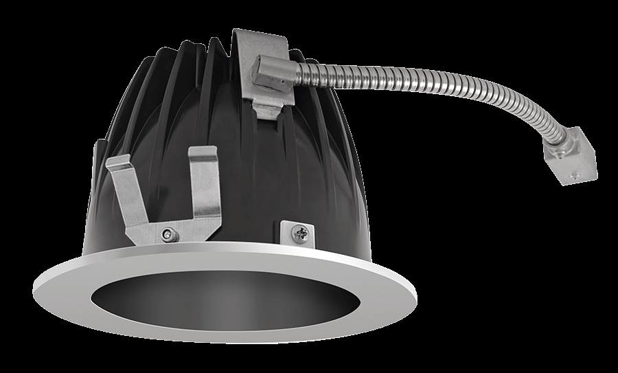 RECESSED DOWNLIGHTS 12 LUMENS NDLED4RD 4 INCH ROUND UNIVERSAL DIMMING 80 DEGREE BEAM SPREAD 4000K