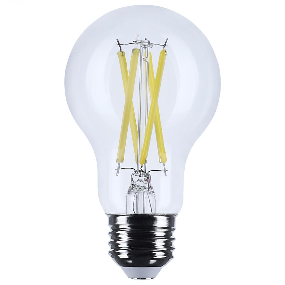 10.5 Watt A19 LED; Medium Base; Clear; 3500K CCT; 120 Volt