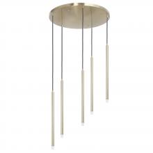 Dainolite SNY-1815LEDP-AGB - 15W Pendant in Aged Brass