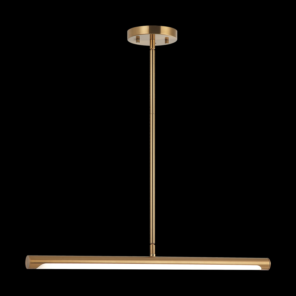 Novelle Aged Gold Brass Pendant