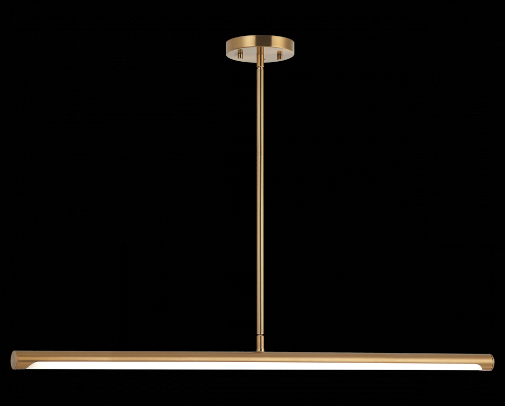 Novelle Aged Gold Brass Pendant