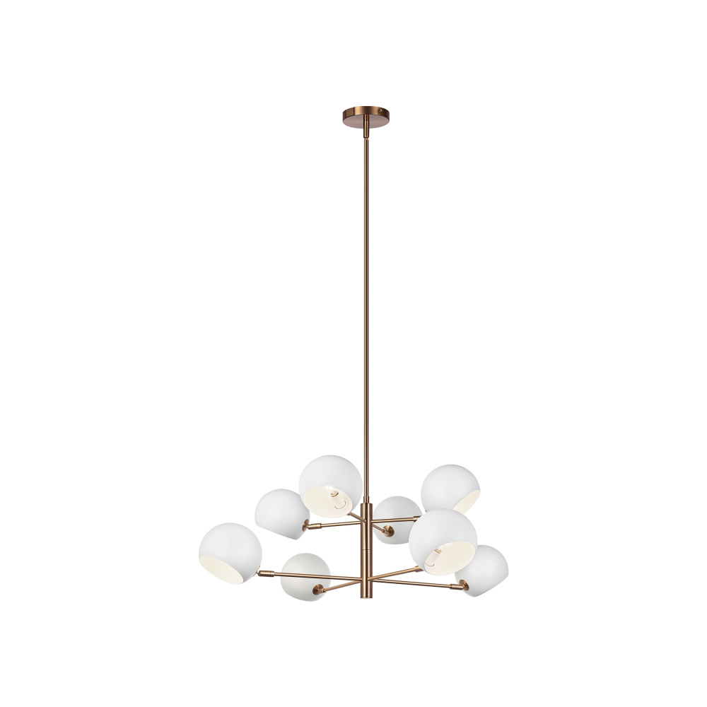 Orb Matte White Pendant