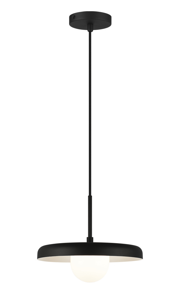 Creston Matte Black Pendant