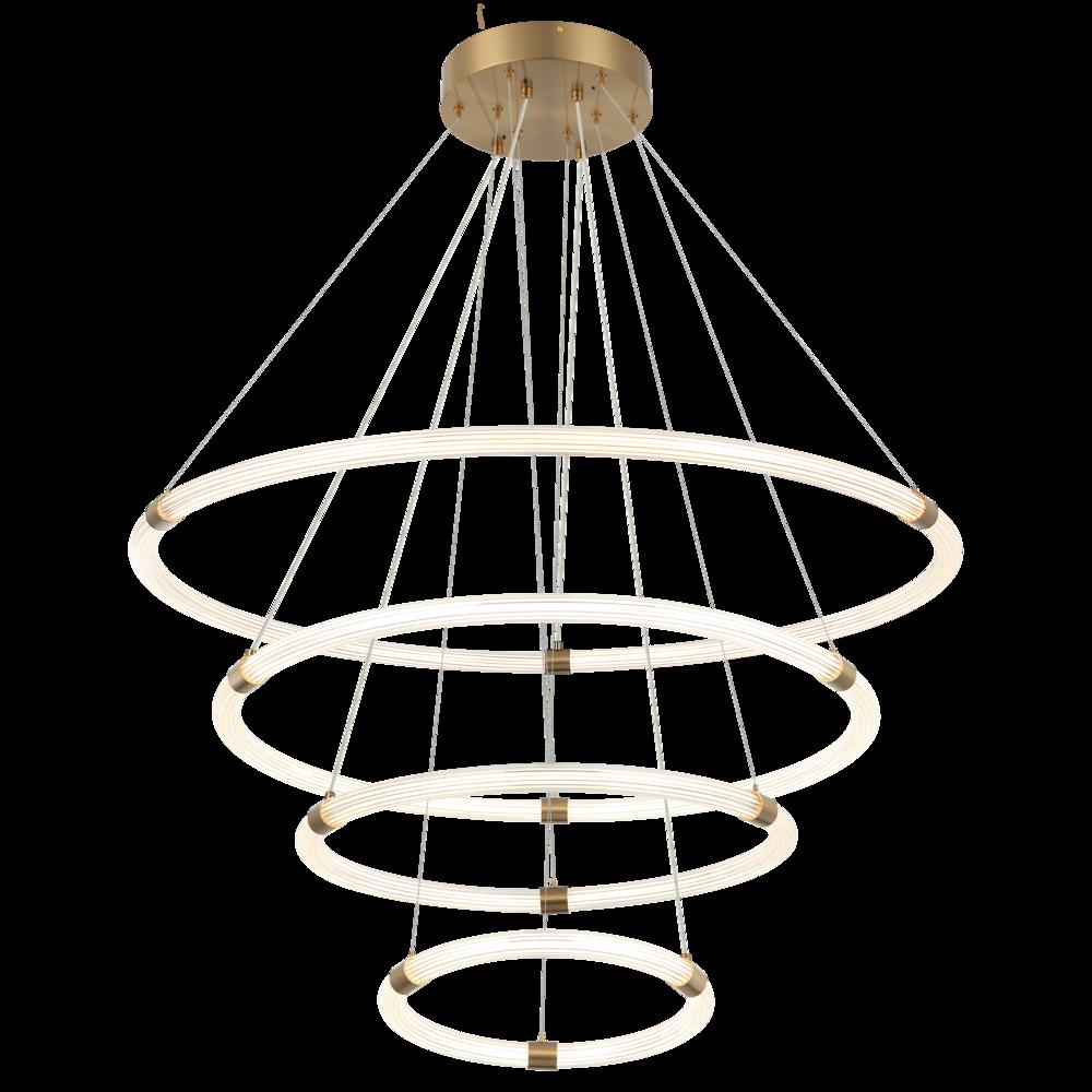 Inkara Aged Gold Brass Pendant