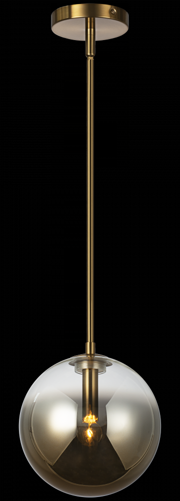 Averley Aged Gold Brass Pendant