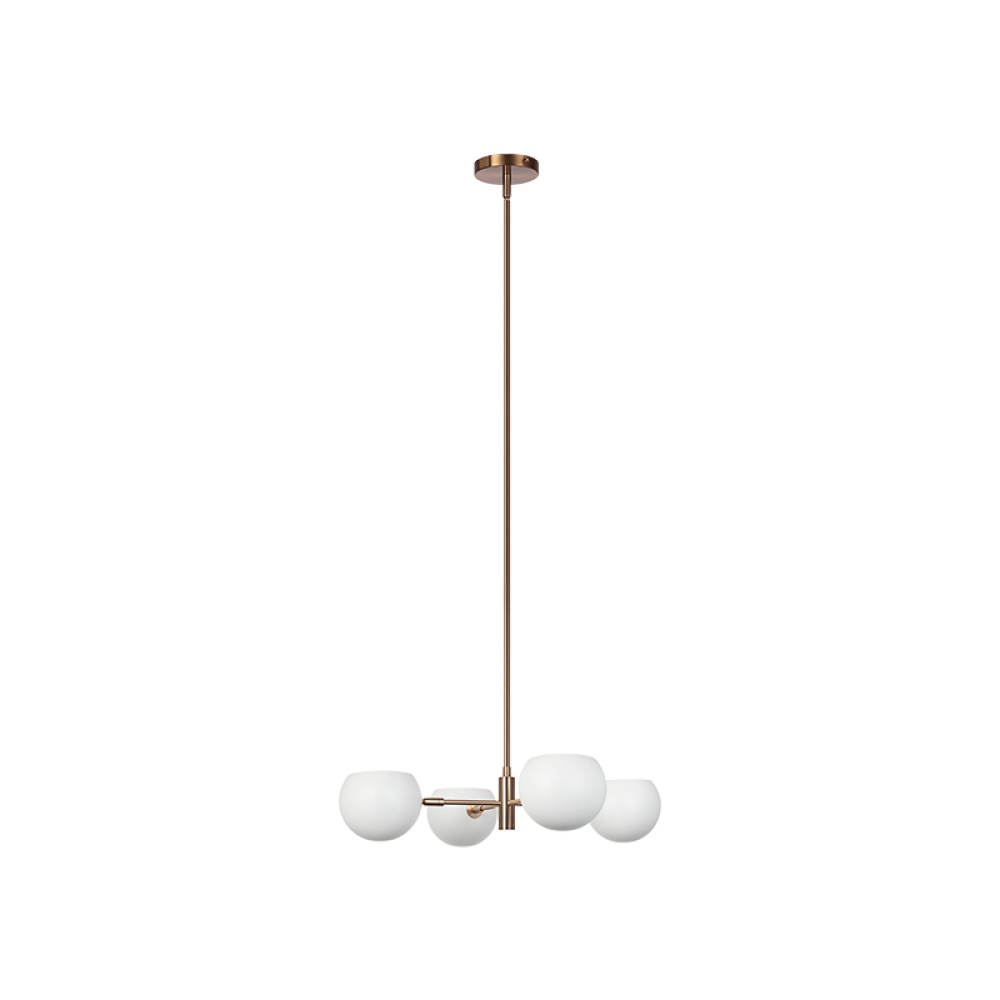 Orb Matte White Pendant / Ceiling Mount