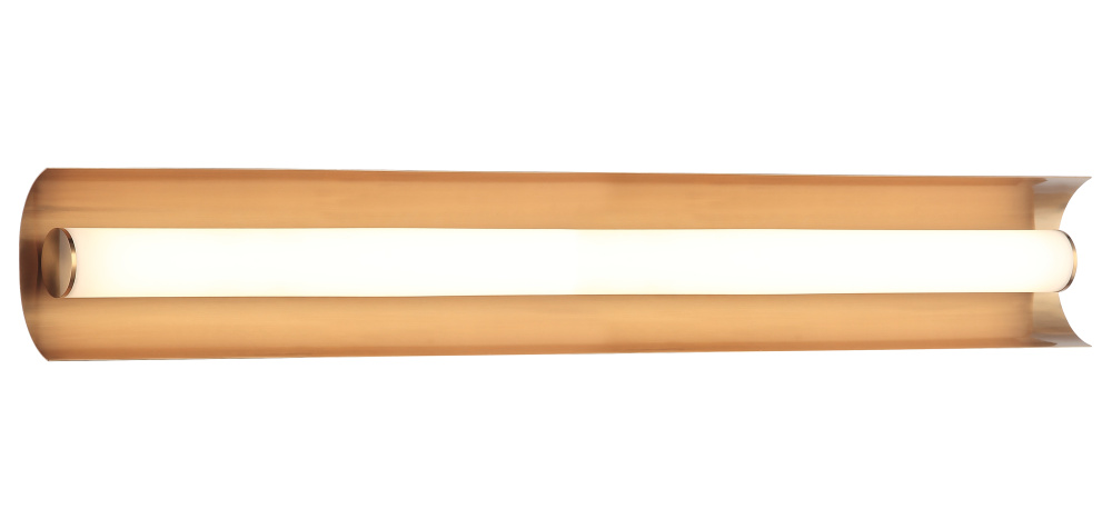 Norvan Aged Gold Brass Wall Sconce