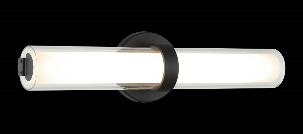 Satchie Matte Black Wall Sconce
