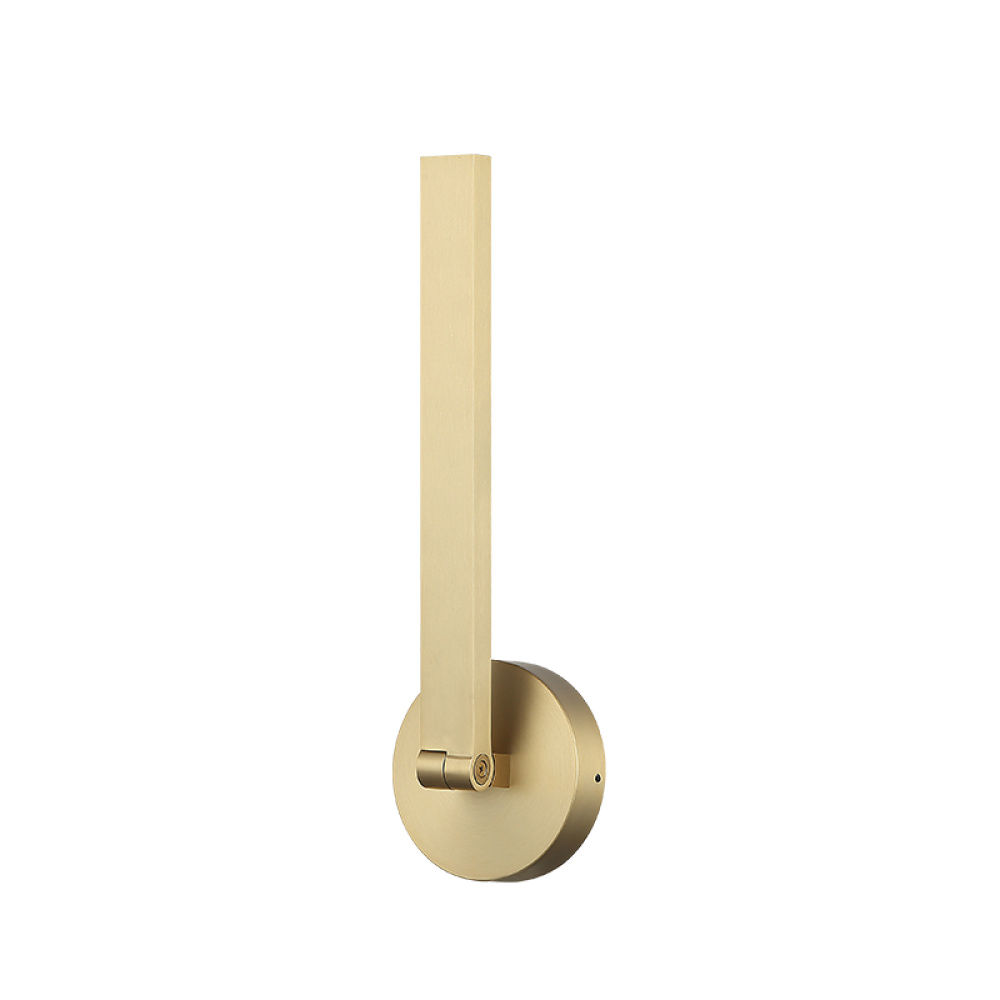 Archie Brushed Gold Wall Sconce