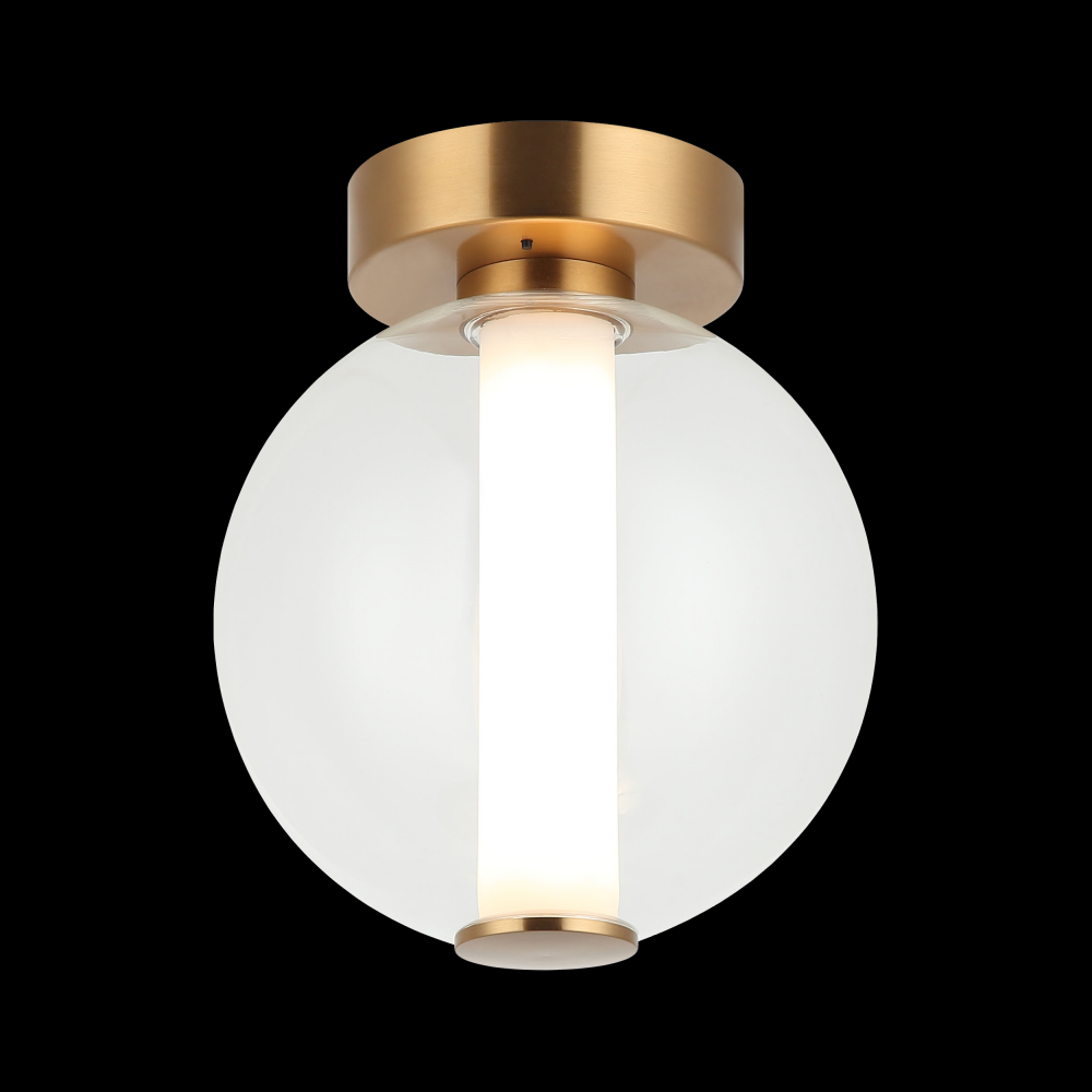 Belange Aged Gold Brass Wall Sconce / Ceiling Mount