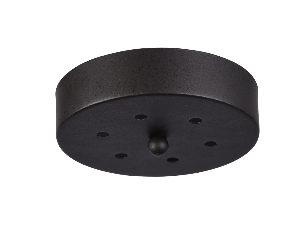 Multi Ceiling Canopy (Line Voltage) Rusty Black Canopy