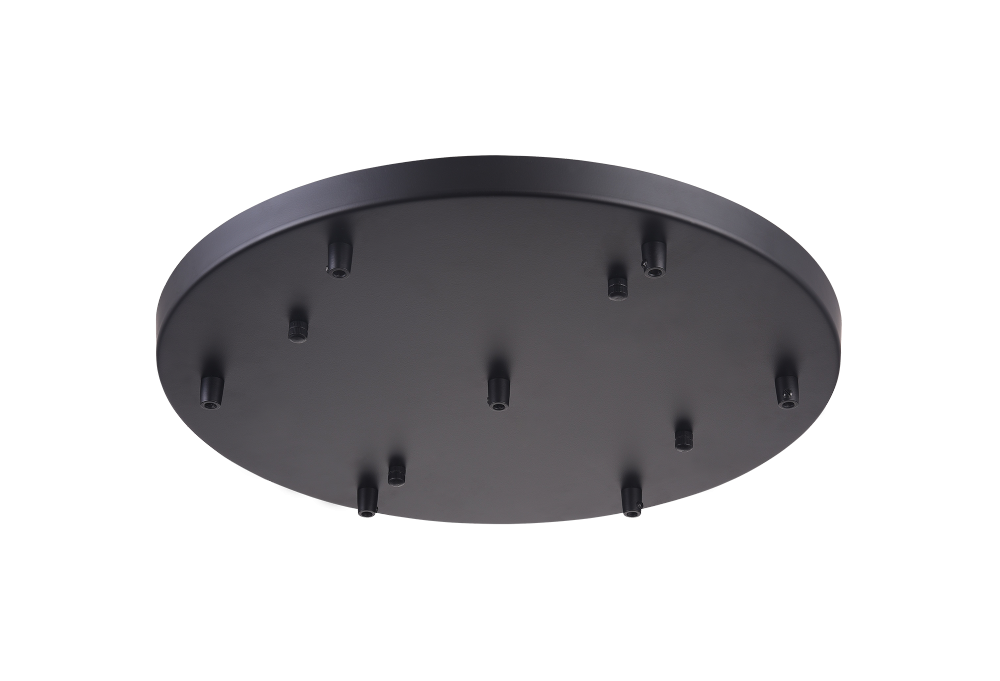 Multi Ceiling Canopy (Line Voltage) Black Canopy