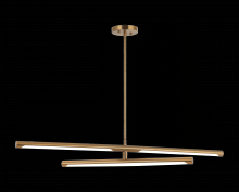 Matteo Lighting C31454AG - Novelle Aged Gold Brass Pendant