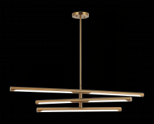 Matteo Lighting C31490AG - Novelle Aged Gold Brass Pendant