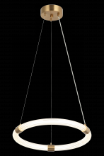 Matteo Lighting C34816AG - Inkara Aged Gold Brass Pendant